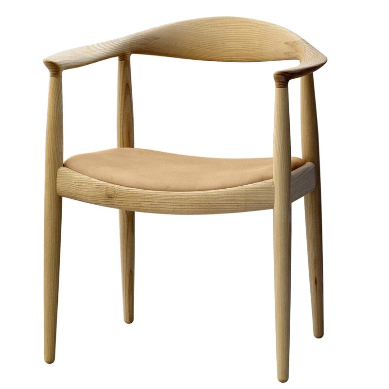 Pp Möbler, Chair With Upholstered Seat
