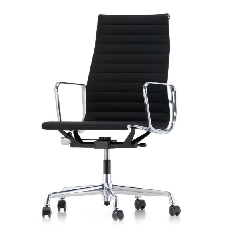 Vitra, Ea119 Schwarz Verchromt