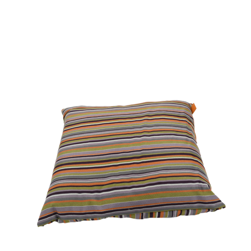 Kvadrat, Orange Obergine Gestreift