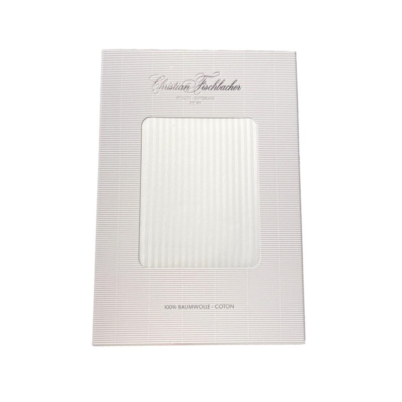 Christian Fischbacher, Deckenanzug Gestreift Weiss