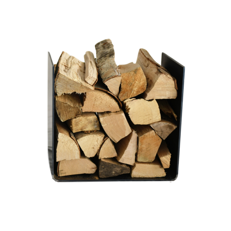 Uboard Schwarzstahl Holzbehalt, Lebenszubehor