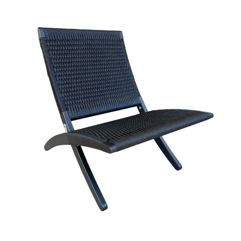 Carl Hansen &  Son Cuba Chair Schwarz