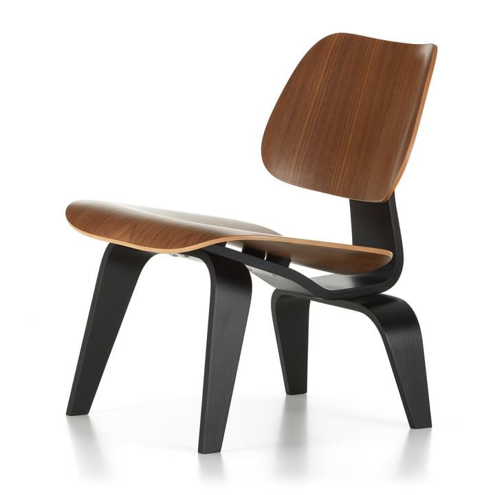Vitra, Plywood Lcw Edition Schwarz/Nu