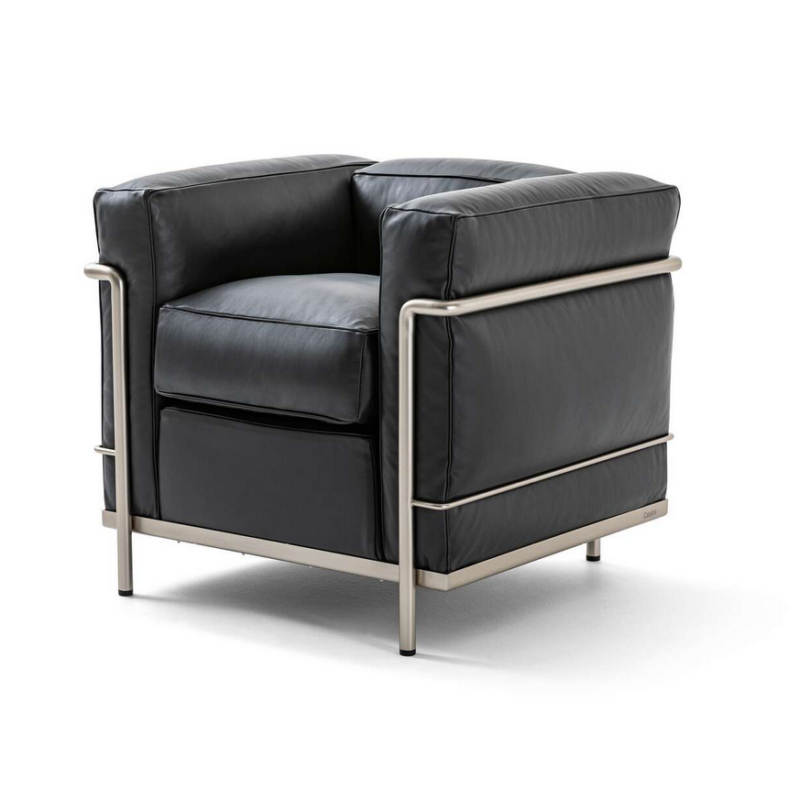 Cassina, 2 Fauteuil grand confort